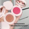 HERORANGE Воздушные румяна матовые, натуральный цвет, текстура картофельного пюре, однотонные кремовые румяна