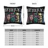 Retro B-Beetlejuice Horror Film Movie Pillow Covers Printing Cushion Cover Decorations Party Pillow Case Cover Chair Multi-Size