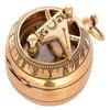 BRASS PUSH BUTTON NAUTICAL COMPASS Sailor POCKET MARITIME WORKING COMPASS