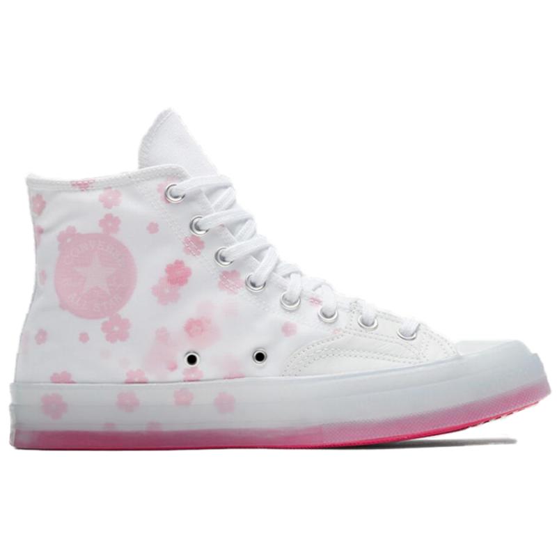Converse 1970-е годы чак Удобные и Стильные Повседневные Высокие Кеды из Канваса Унисекс Белые