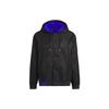 Neo Logo Print Drawstring Hoodie Men Tops Black IK3419