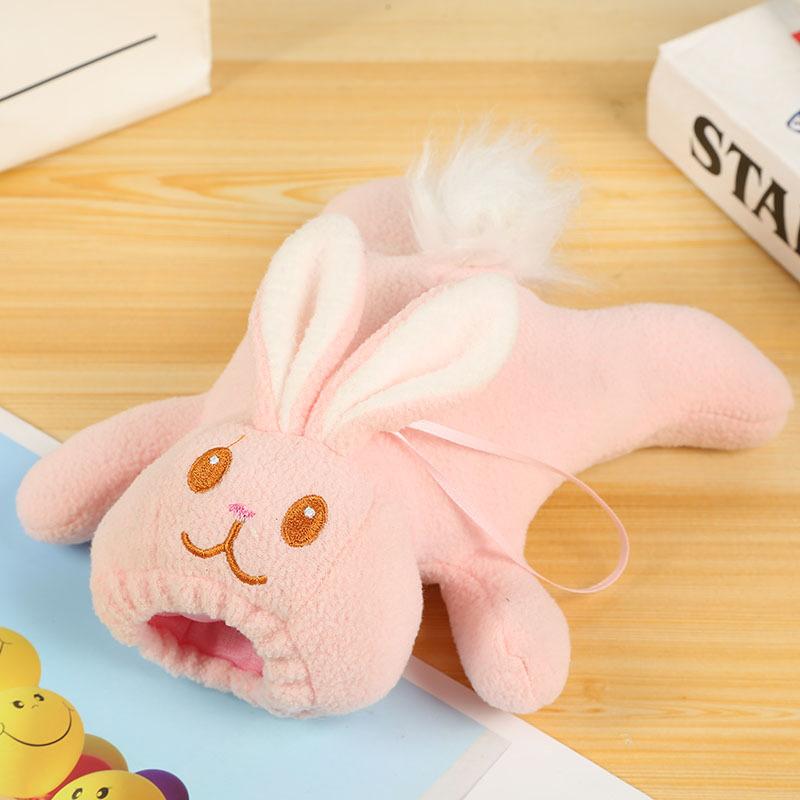 Сумка для бутылочек для кормления, чехол для бутылочки с утиным молоком, игрушки Kawaii, плюшевый кролик, детская бутылочка для кормления, сумка для поддержания температуры, инструмент для кормления ребенка