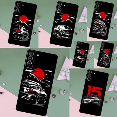 Япония JDM Спортивные Автомобили Мужской Мужчины Чехол Для Samsung Galaxy S26 Ultra S24 S23 S22 S21 S25 Ultra S10 S20 Plus S25 FE Чехол для Телефона