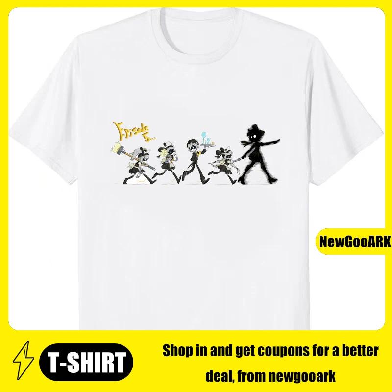 New Murder Drones Cartoon Polyester TShirt for Women CYN Humor Leisure Tee T Shirt Novelty Trendy Graphic T Shirts Oversized