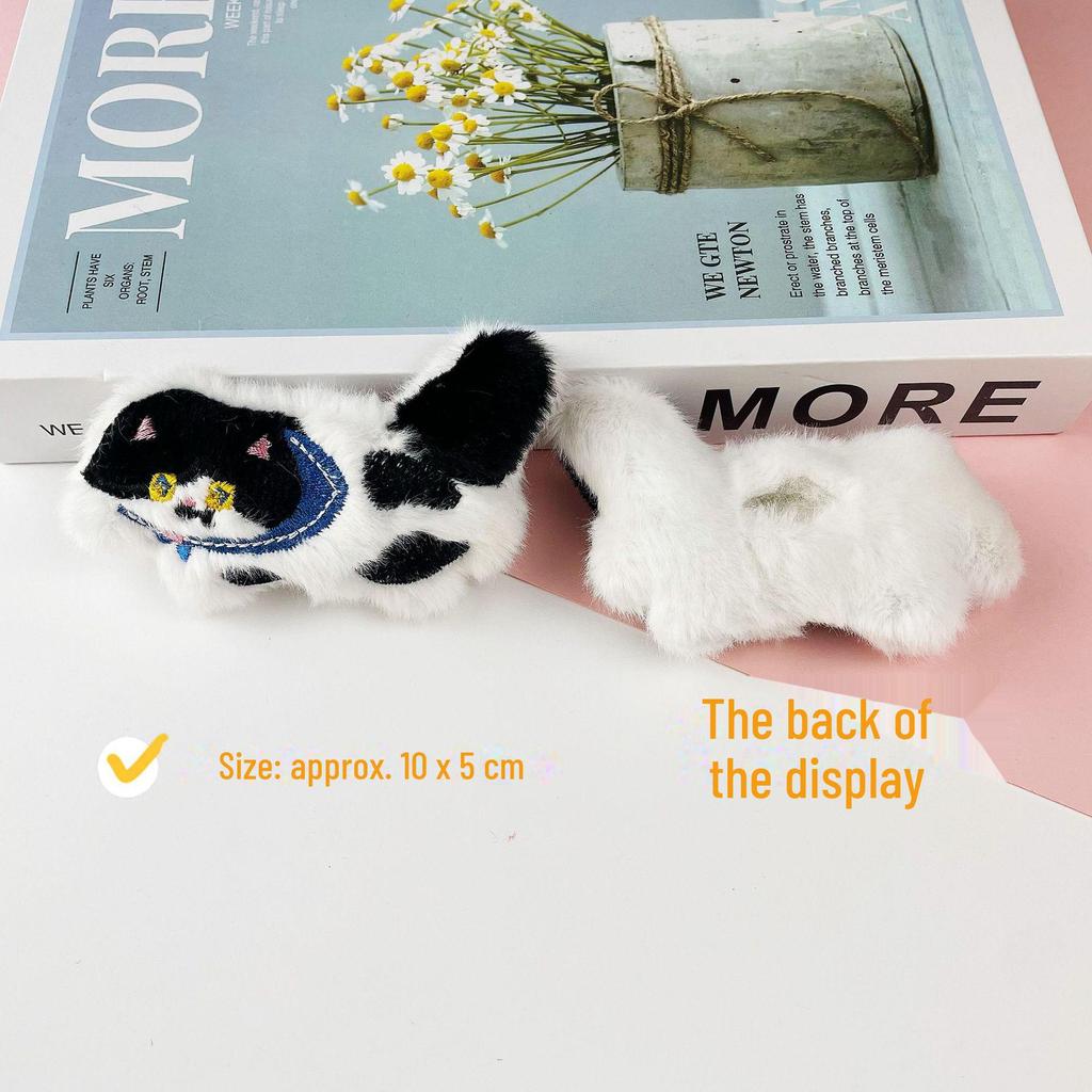 Милая подвеска в виде плюшевого кота Calico и брелок для ключей в виде сиамского кота, аксессуары для котят - мультяшные украшения для сумок-кукол