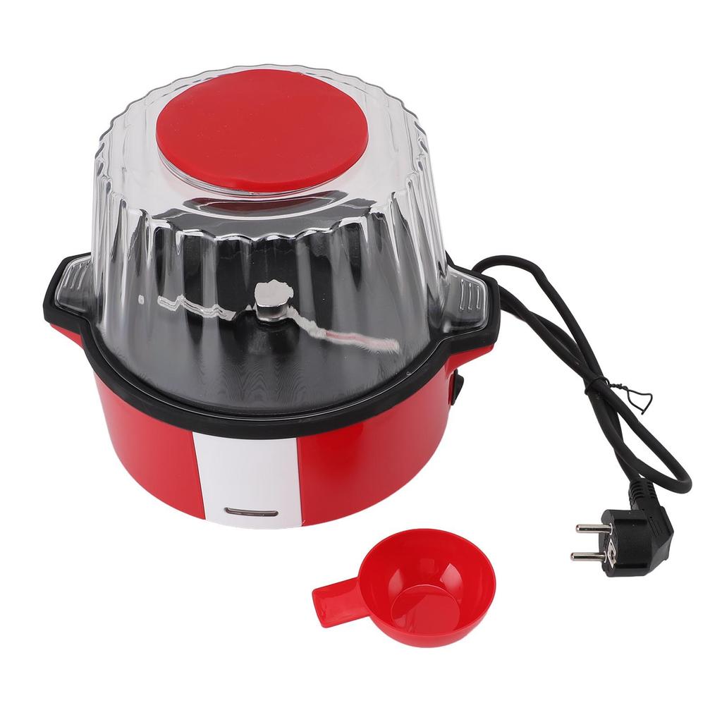 Popcorn Maker Multifunctional Transparent Lid Full Automatic Small Electric Popcorn Machine for