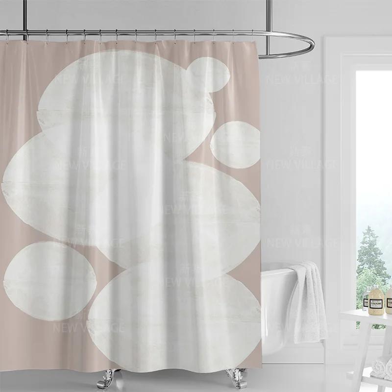 Абстрактная геометрическая граффити шторка для душа скандинавский минимализм водонепроницаемая тканевая занавеска для ванной шторка для душа 180x200