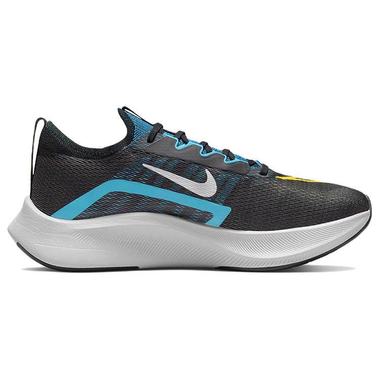 Nike Zoom Fly 4 Black Chlorine Blue Men Sneakers White CT2392-003