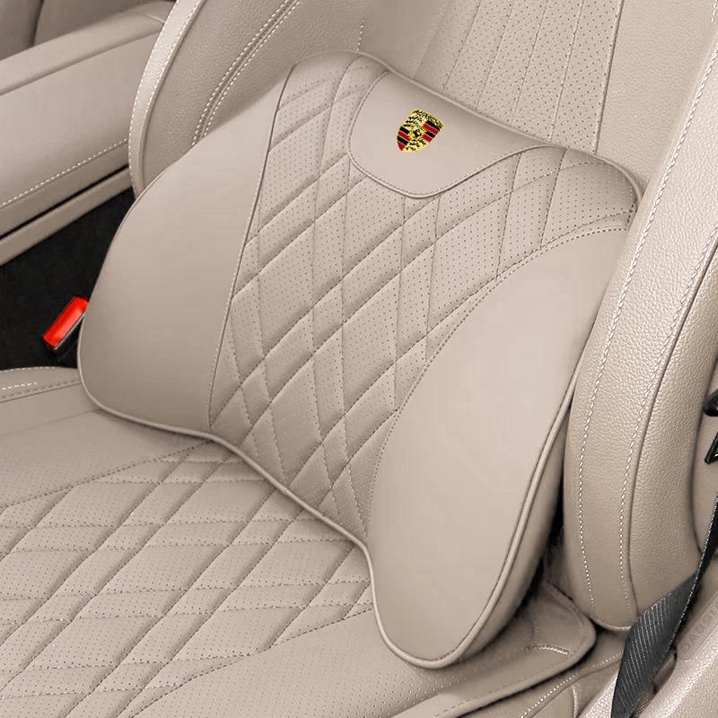 Porsche Cayenne, Macan, Panamera, 911/718 Car Headrest & Lumbar Support Cushions