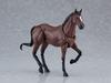 Max Factory Figma Wild Horse Пластиковая окрашенная подвижная фигурка [Коричневая] Немасштабная