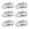 6pcs Truck Bed Cover Clamps 1112514 Aluminum Low Pro Truck   Mounting Clamps for Most Truck Beds