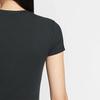 Nike Спортивная Мода Минималистичная Стильная Трендовая Футболка с Коротким Рукавом Женские Топы Черный HF9539-011