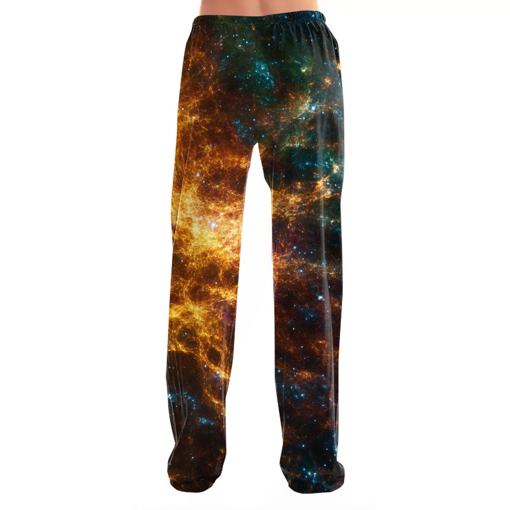 Женская повседневная мода Женские спортивные домашние рождественские пижамные брюки Длинные брюки