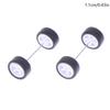 1Set Diy Racing Vehicle Toys 1:64 Car Wheels For Rubber Tire With Wheel Axle Model Modified Part