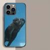 Lovely Otter Who Loves Clean Food Phone Case For Apple Iphone 16E 16 17 Pro Max Air 15 Pro 14 Plus 12 13 Mini Cover Cute