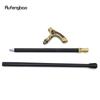 Gold Black Luxury Deer Handle Walking Cane Fashion Decorative Walking Stick Gentleman Elegant Cosplay Cane Knob Crosier 90cm