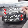 4 шт./комплект Наклейка на ручку двери автомобиля Для Toyota RAV4 Camry Corolla Levin Yaris Reiz Vios Highlander CHR Avalon Автоаксессуары