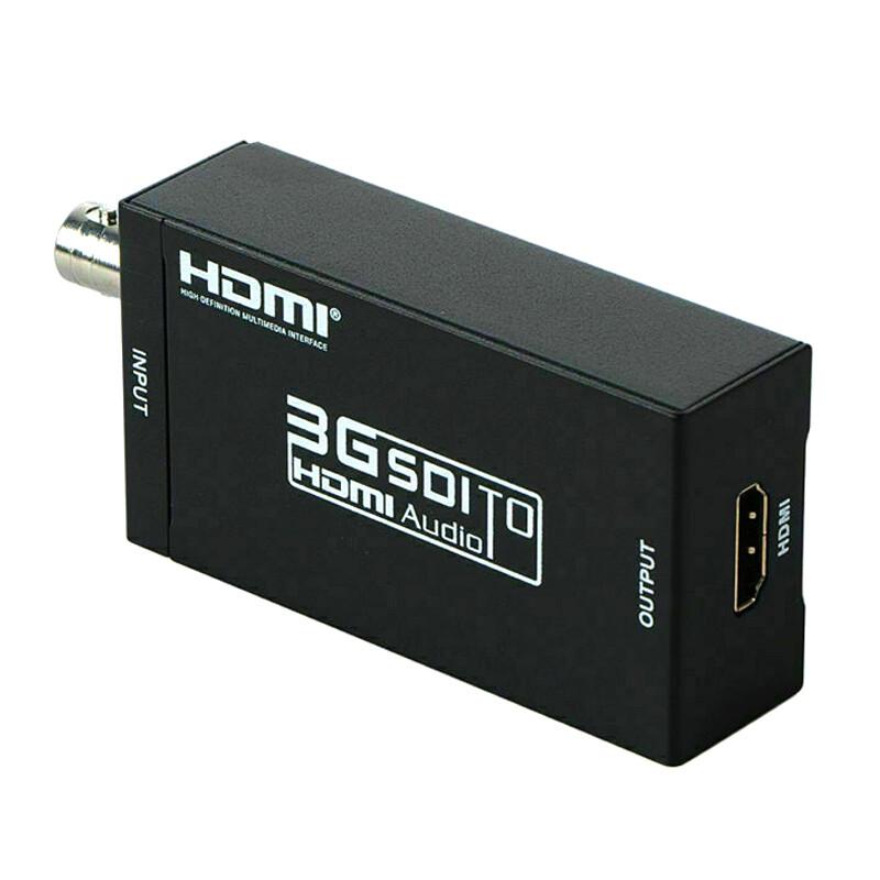 HDMI Extender Over SDI RG6 Coax Cable HD 1080P 60Hz Video Audio Sender Receiver