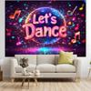 1. A Let'S Dance background banner, suitable for photo wall decoration, suitable for living room and bedroom.