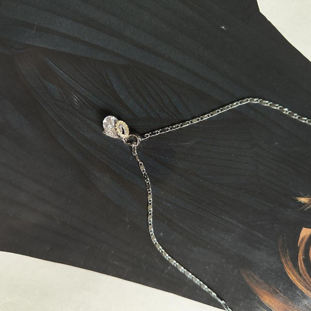 Серебряная подвеска с фианитами (2186649)