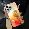Чехол для телефона Addison Rae для iPhone 11 12 13 14 15 16 Pro Max Plus белый Серебристый Чехол для телефона