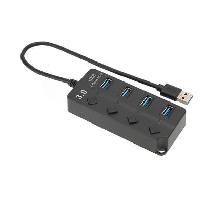 USB 3.0 ХАБ 4 порта USB3.0 Максимальная скорость 5 Гбит/с Стабильная передача Поддержка Plug and Play Экономия времени USB Сплиттер