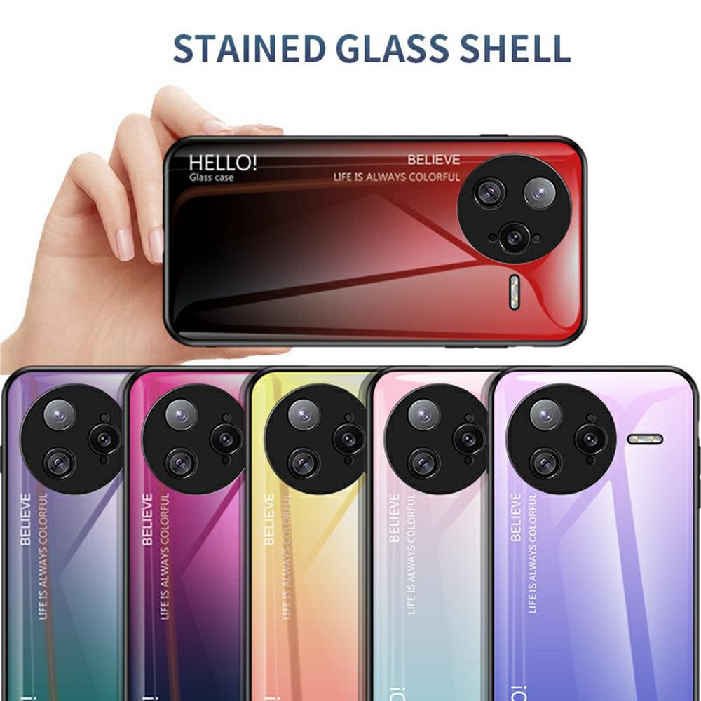 For Xiaomi Poco F7 Ultra 5G/Redmi K80 Pro 5G Case Anti-Scratch Tempered Glass+PC+TPU Phone Cover
