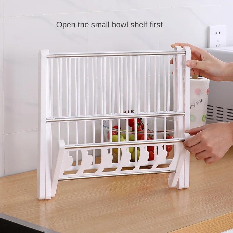 Подставка для сушки посуды, держатель для раковины, сушилка для посуды, полка для прилавка, многофункциональная корзина для сушки посуды, органайзер для кухни и ресторанов