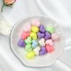 10*11.5mm 20PCS Acrylic Heart Solid Color Loose Beads Handmade Material for DIY Bracelets Jewelry Making Necklace Fashion Accessories
