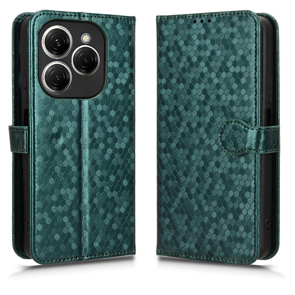 For TECNO Spark 20 Pro Cell Phone Case PU Leather Imprinted Wallet Shockproof Stand Cover
