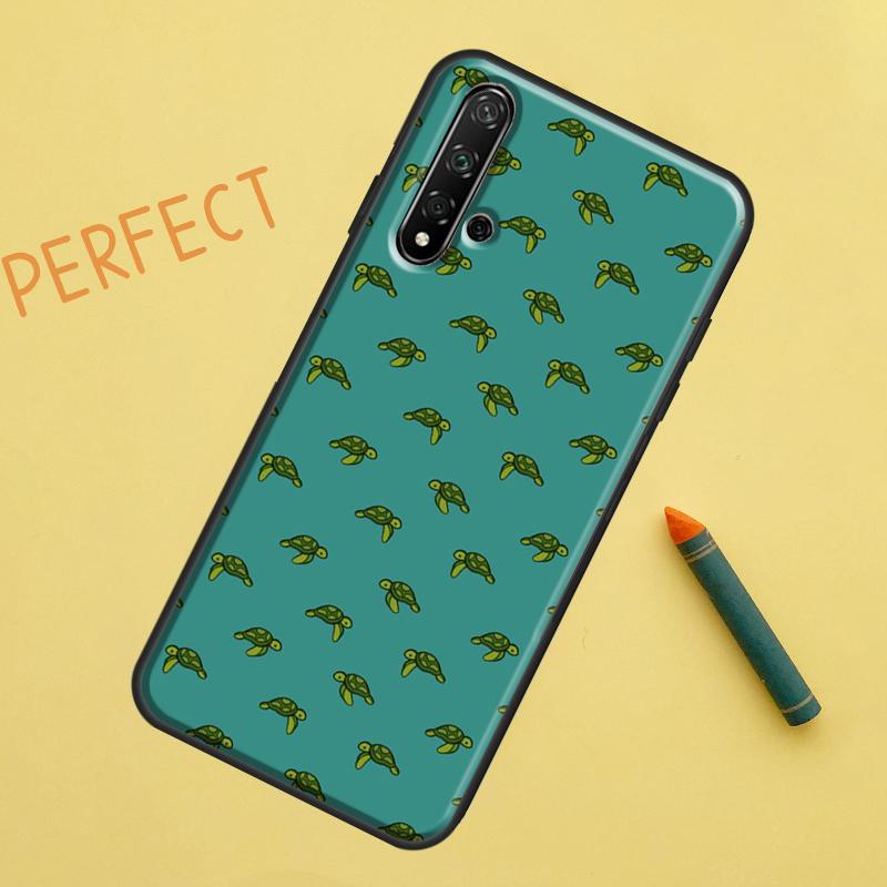 Чехол с морской черепахой для Huawei Nova 10 9 SE 11 Pro 12i 11i 8i Y60 Y70 Y90 Y61 Y91 Y72 Y73 P20 P40 P30 Lite