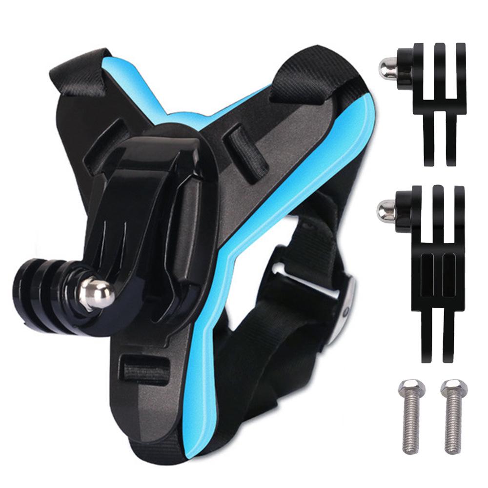 Крепление на подбородок внедорожного мотоциклетного шлема для экшн-камер GoPro 9-13