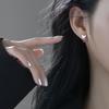 Серьги для женщин - милая и простая любовь, серьги-крючки для женщин, новые модные серьги, серьги, проколы ушей, не нужно их снимать во время сна.