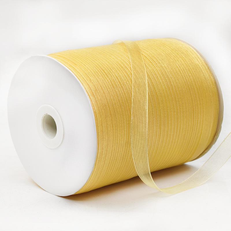 1 см прозрачная снежная пряжа лента для аксессуаров для волос и подарочных пакетов