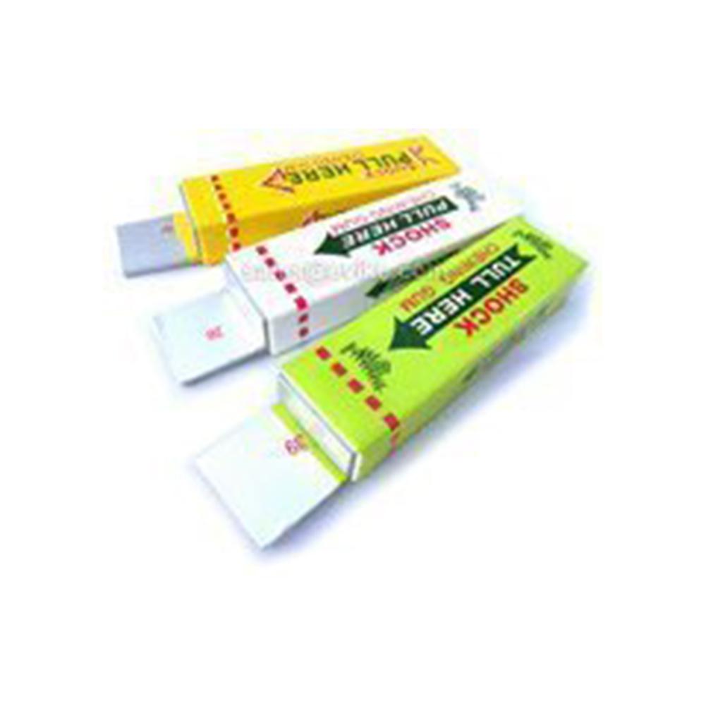 1 шт. Электрический шок Жвачка Прикольный розыгрыш Забавная игрушка Для шокирования друзей Практический розыгрыш