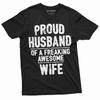 Proud Husband Tee Anniversary Gifts Valentine's Shirt For Husband Valentines Day