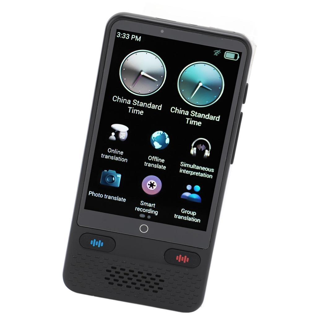Переводчик языка Портативный интеллектуальный сенсорный переводчик Поддержка записи фото онлайн