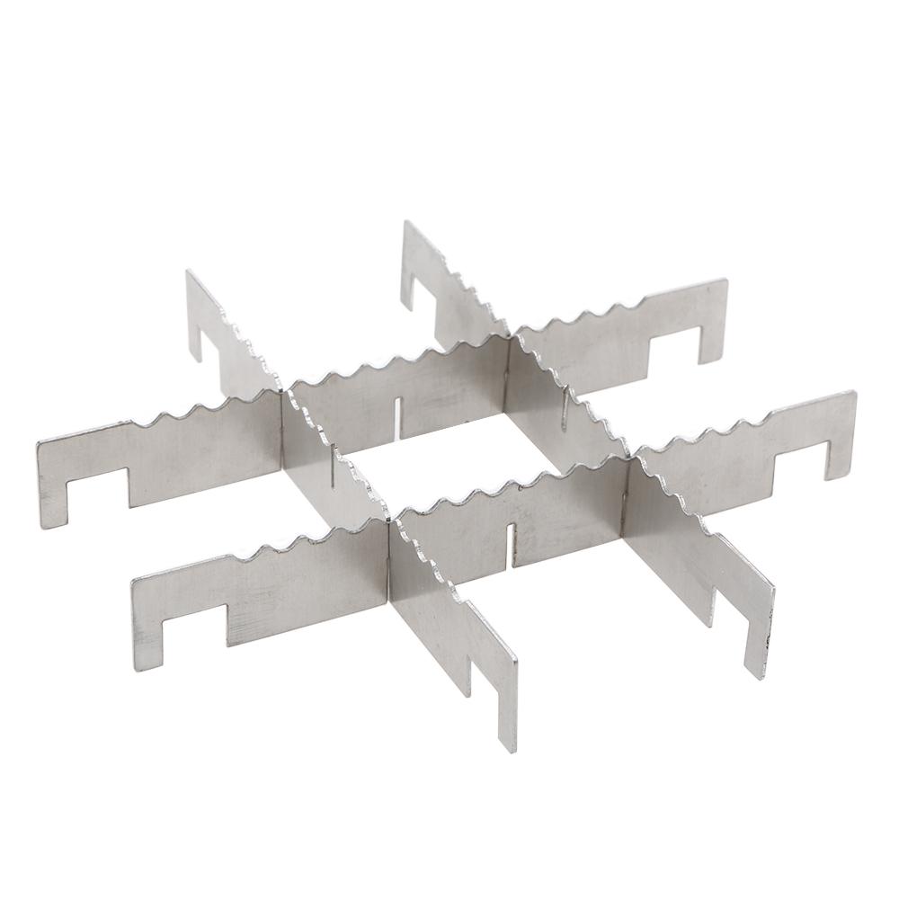 Lixada Портативная складная дровяная печь, легкая уличная легкая нержавеющая сталь для пикника, кемпинга, приготовления пищи на дровах