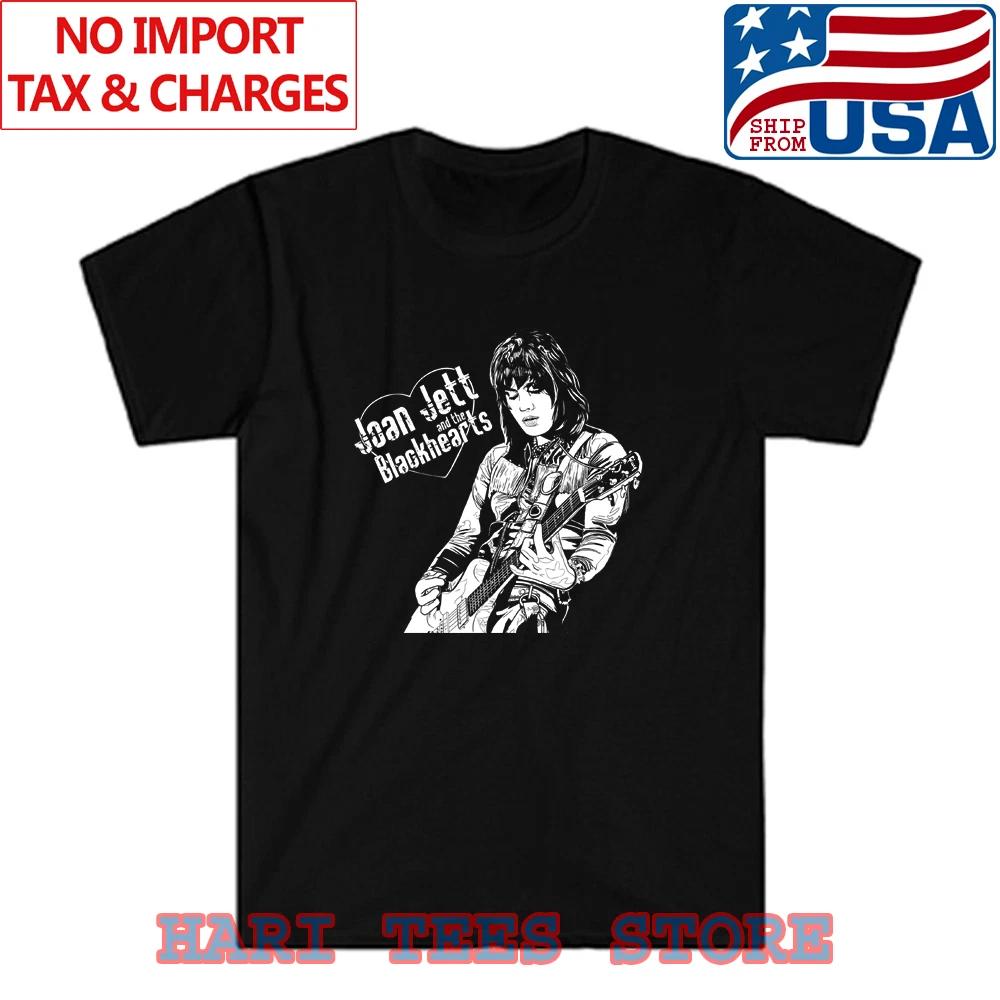 Joan Jett And The Black Hearts Ok Мужская Черная Размер от S до 5XL