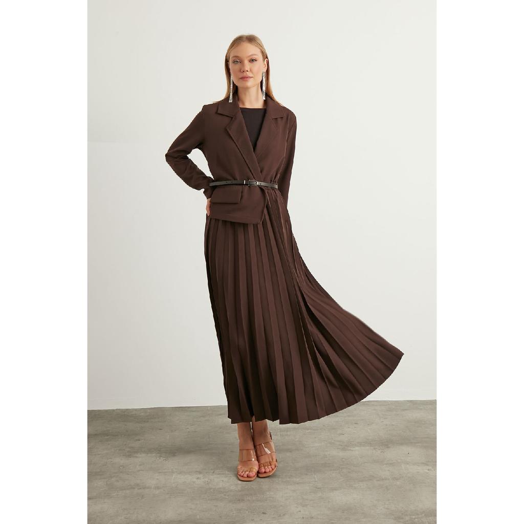 Темно-синее платье Aden