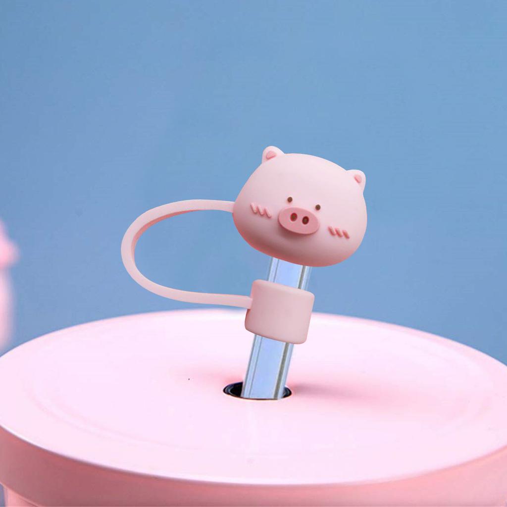 Pcs Straw Tips Cover Straw Covers Cap For Reusable Straws Straw Protector