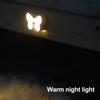 1/2/3 шт. Датчик движения Бабочка Ночной Светильник Без Мерцания Мягкое Свечение Простая Установка