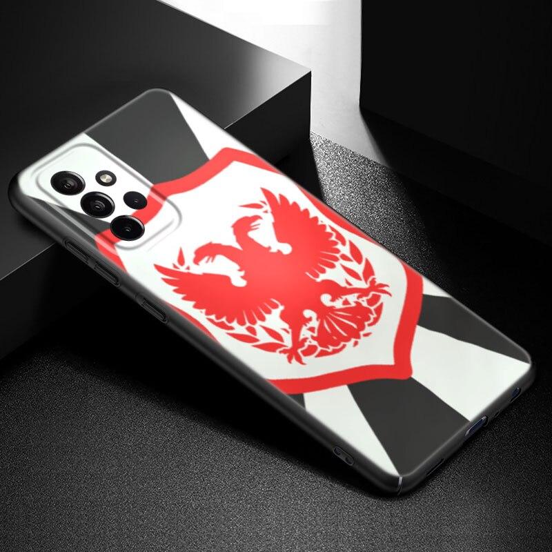 Чехол для телефона с символом флага Албании для Samsung Galaxy A21 A30 A50 A52 S A13 A22 A32 A33 A53 A73 5G A11 A12 A31 A51 A70 A71 A72