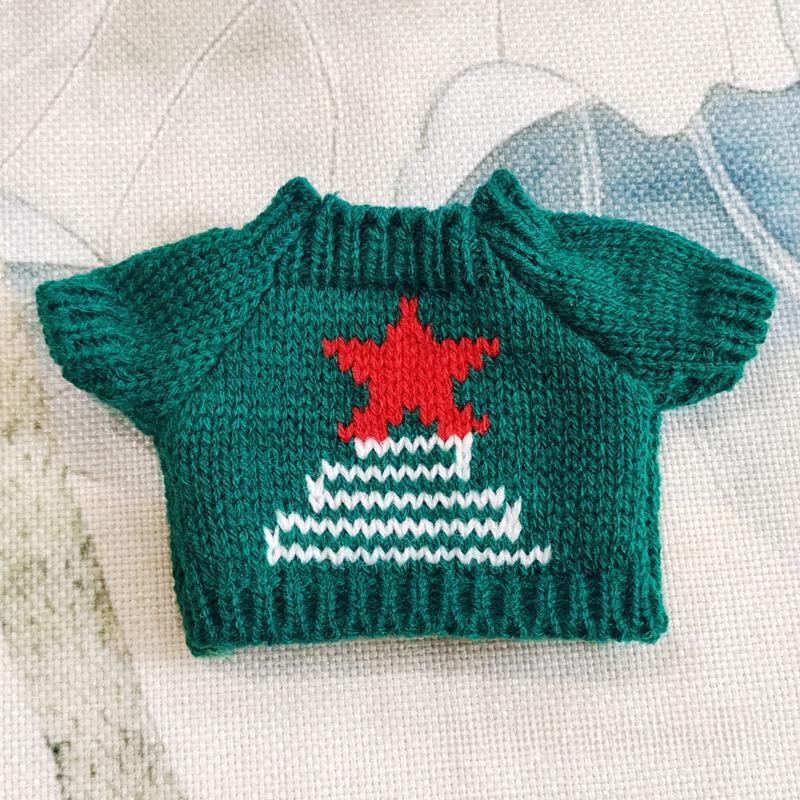 Праздничная коллекция свитеров «Dog Repair Master» длиной 23 см — рождественская одежда и аксессуары для кукол-собачек уже в продаже!