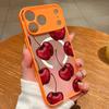 Cherry Fruits Print Case For iPhone 17 18 Pro Max Hybrid TPU+PC Magnetic Phone Cover For iPhone 16 15 14 13 Pro Max 17E