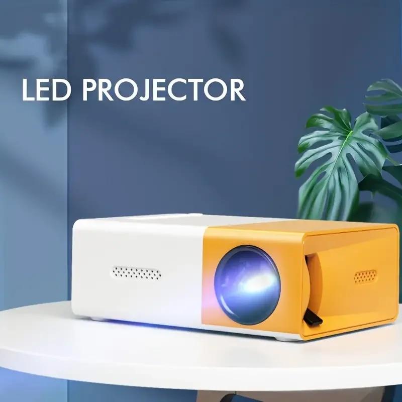 Mini Projector YG300 Pro LED Supported 1080P Full HD Television Portable Beamer Audio HDMI USB Outdoor Movie Video Projetor