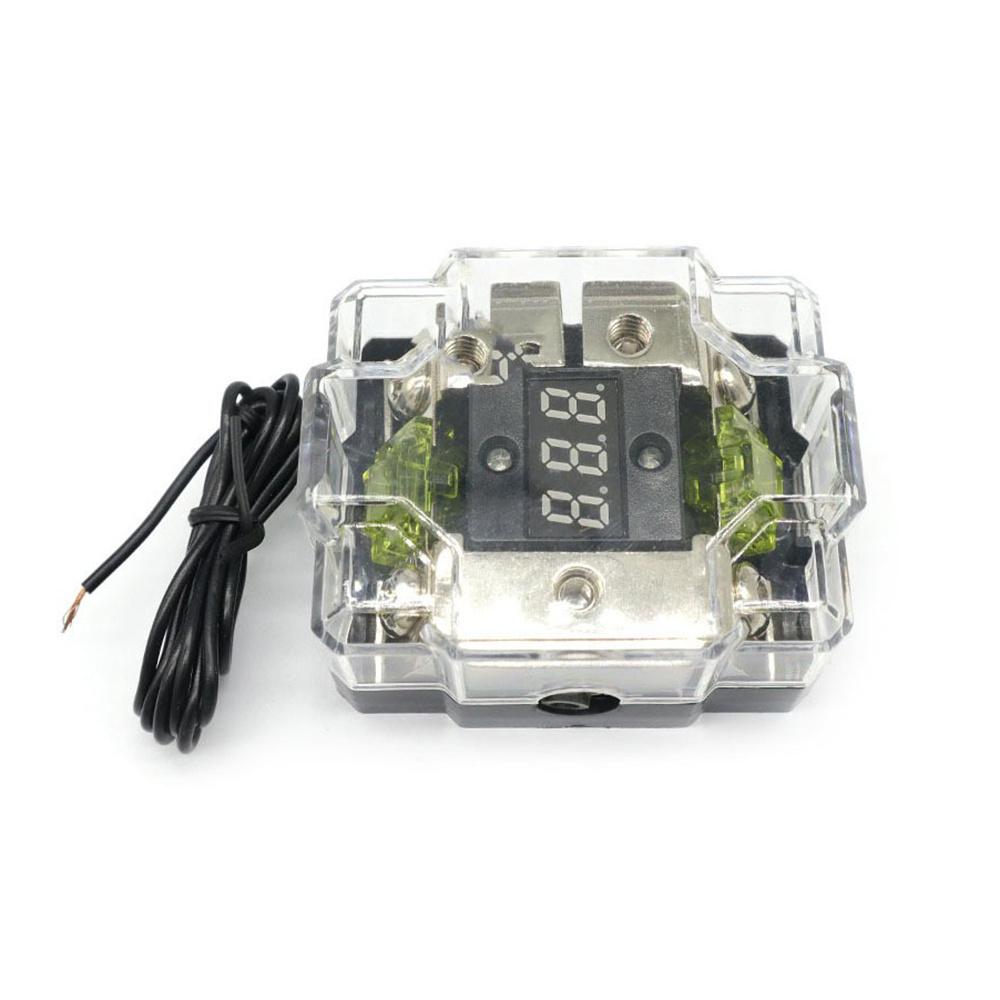 Автомобильный лодочный аудиоусилитель держатель предохранителя распределительный блок питания разветвитель 100А