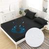 99% Waterproof Bed Sheet Ultra-Soft Elastic Smooth Hypoallergenic Mattress Protector Cover 2023 NEW Solid Color Fitted Bedspread No Pillowcase