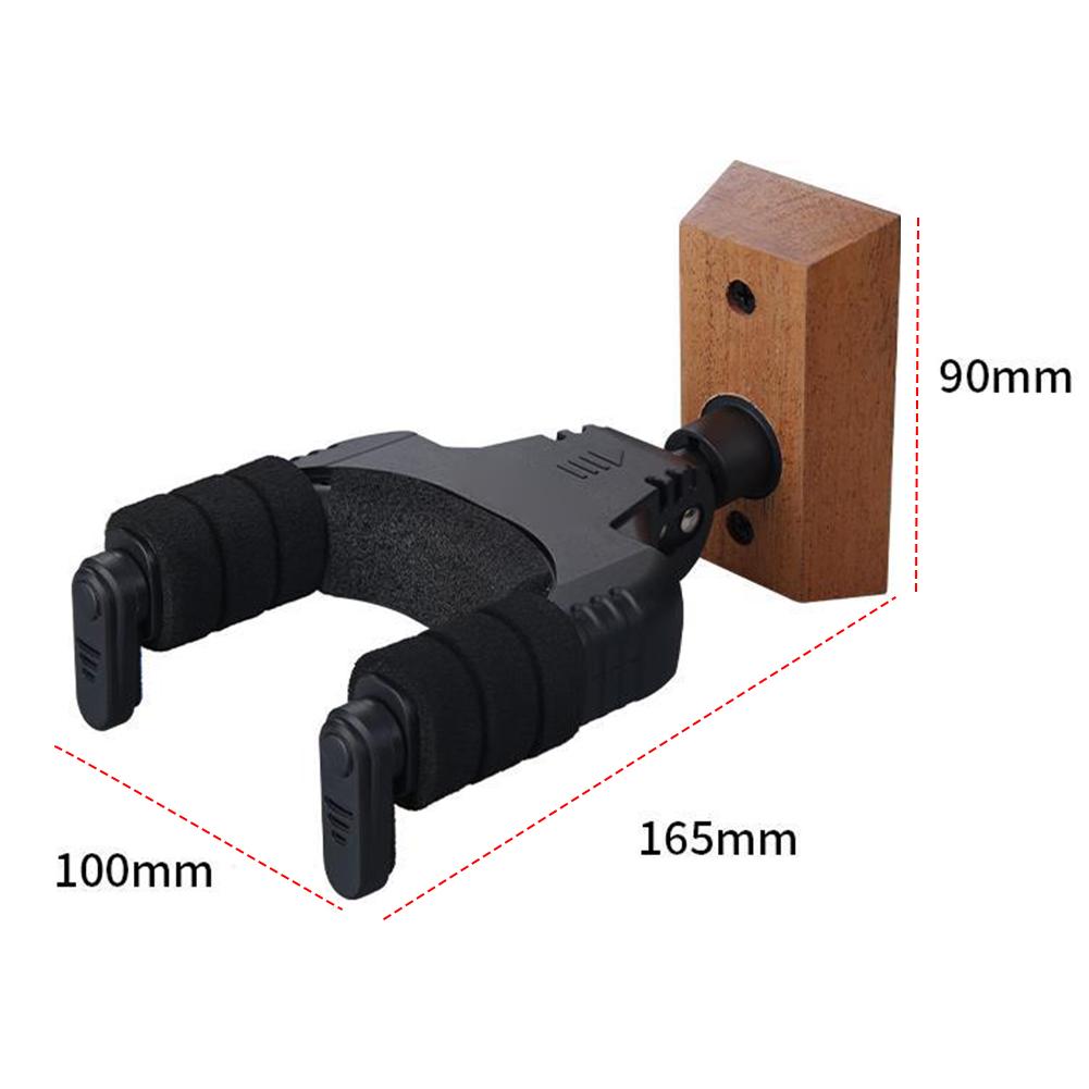 Крючок-держатель для гитары U-образной формы, настенный крючок-вешалка для гитары, универсальный пластиковый держатель для акустической, электрогитары, классической гитары, бас-гитары