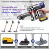 Адаптер батареи YMWLKJ V8 для Dyson, подходит для аккумулятора 20 В - Совместим с V8 Absolute, Fluffy, Animal